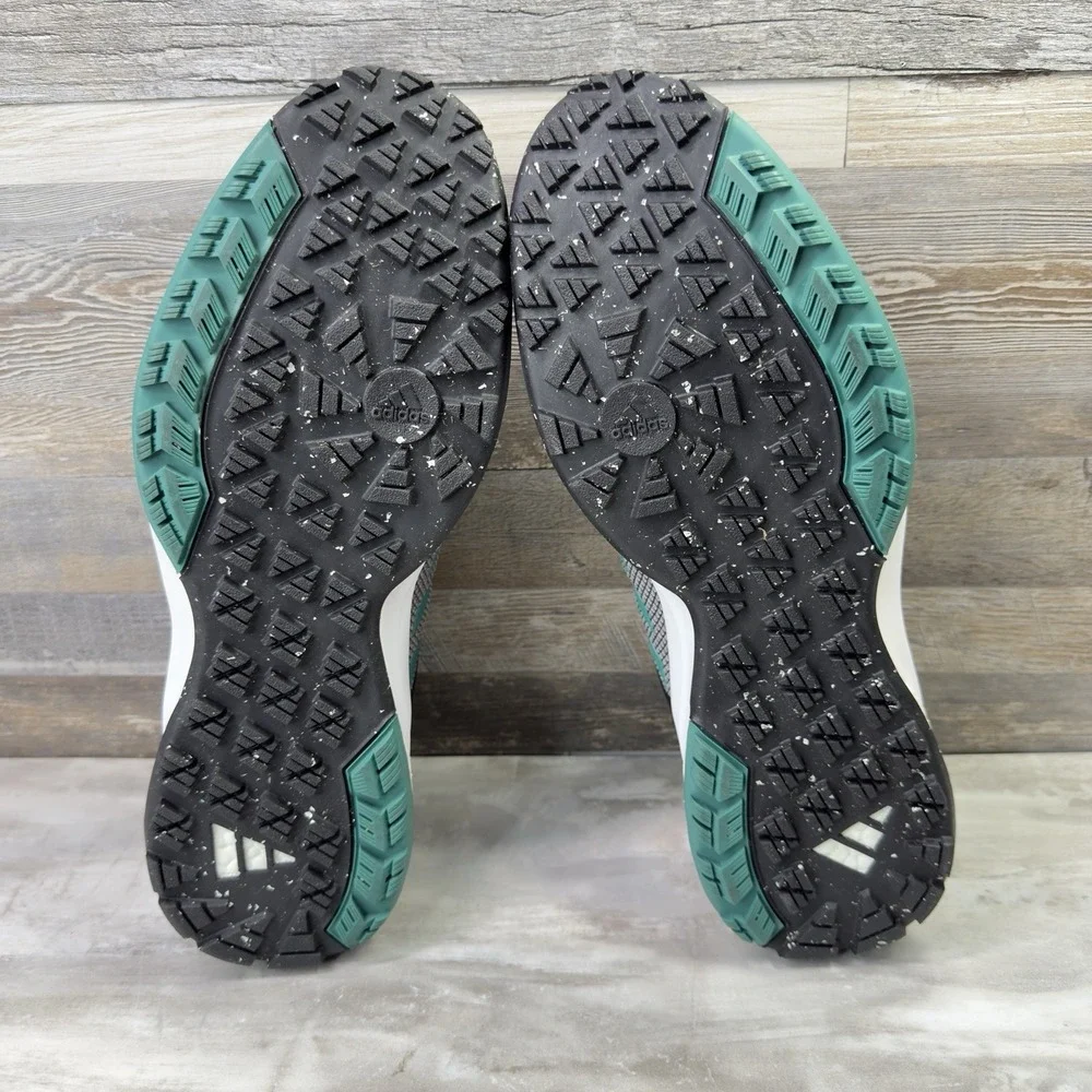 adidas EQT SL Men's 12 Waterproof Spikeless Golf Shoes Gray Green Black FW6297